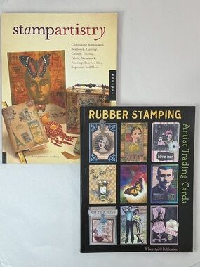 Rubber Stamp and Mixed Media Craft Books